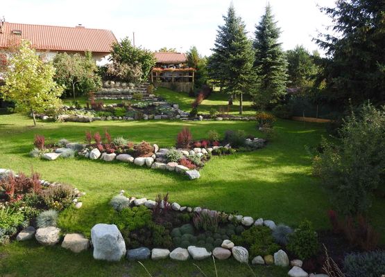 Casa vacanze in una posizione tranquilla e rilassante con un bellissimo giardino