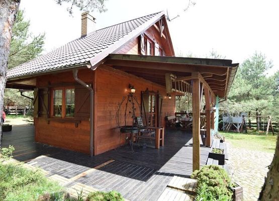 Rustico casa vacanze con portico a Śluza